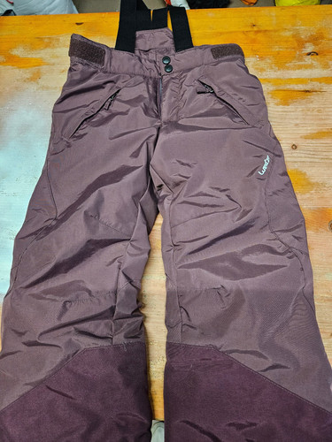Salopette bordeaux per bambino