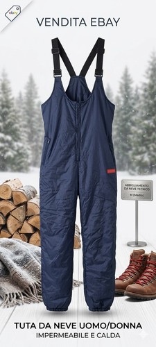 Pantaloni sci vintage baraonda - vintage,