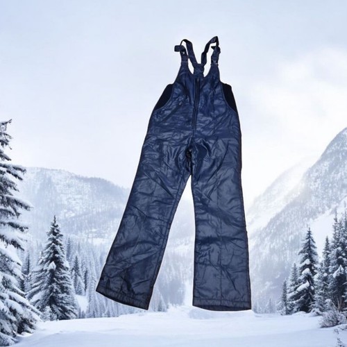 Salopette sci vintage blu